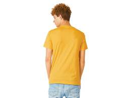 US Basic Футболка "Super club" мужская, золотисто-желтый