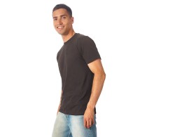 US Basic Футболка "Super club" мужская, темно-серый