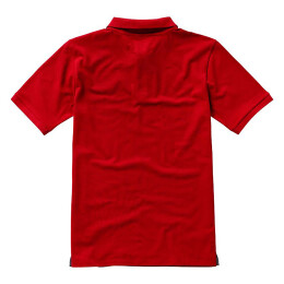 Elevate Calgary мужская рубашка-поло с коротким рукавом, красный