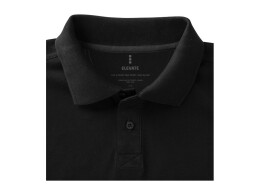 Elevate Calgary мужская футболка-поло с коротким рукавом, черный