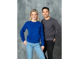 Elevate Мужской свитер Zenon с круглым вырезом, белый