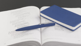 Chili Ручка шариковая "Mercury", покрытие soft touch темно-синий