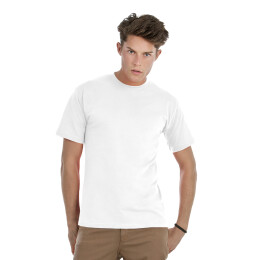 B&C Футболка Exact 190 белый M