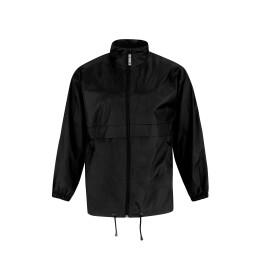 B&C Ветровка Sirocco черный S