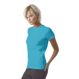 B&C Футболка женская Exact 190/women светло-лазурный M