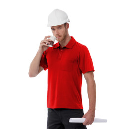 B&C Поло CoolPower PRO Polo красный XL