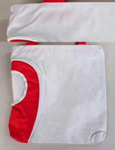 mid-oceangift Сумка пляжная "Карибские острова", красная/белая#