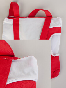 mid-oceangift Сумка пляжная "Карибские острова", красная/белая#