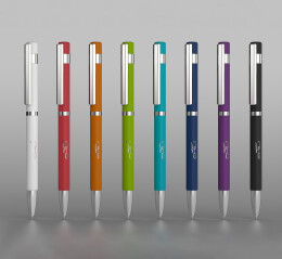 Chili Ручка шариковая "Mars", покрытие soft touch белый