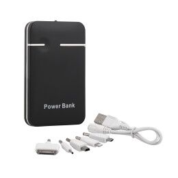 mid-oceangift Зарядное устройство "Кругосветка" 5000 mAh, черный#