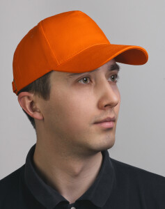 BASE&CAPS Бейсболка, 5 клиньев, хлопок с начесом, 250 г/м2