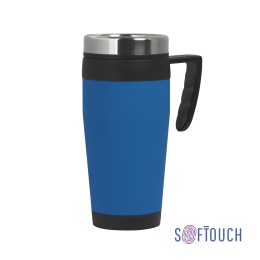 SOFTOUCH Термокружка "Австралия", покрытие soft touch, 0,4 л. синий