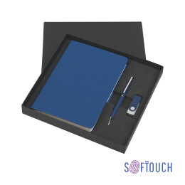 mid-oceangift Набор подарочный "Бари", покрытие soft touch синий