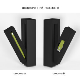 Chili Набор ручка "Jupiter" + флеш-карта "Vostok" 16 Гб в футляре, покрытие soft touch зеленое яблоко