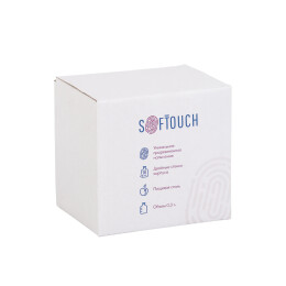 SOFTOUCH Кружка с карабином "Юта" 300 мл, покрытие soft touch синий