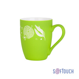 mid-oceangift Кружка "Trend" с гравировкой по окружности, покрытие soft touch