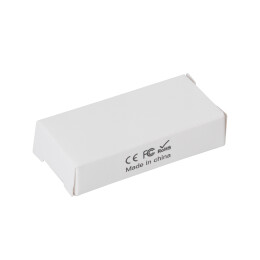 POWERFOLIO Флеш-карта 16 Гб с подсветкой логотипа белый