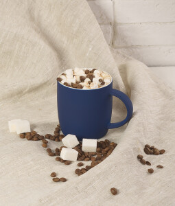 mid-oceangift Кружка "Best", покрытие soft touch синий