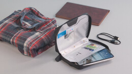 POWERFOLIO Дорожный органайзер с УФ-стерилизатором