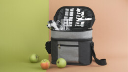 mid-oceangift Набор для пикника "Шотландия" на 2 персоны с холодильным отделением