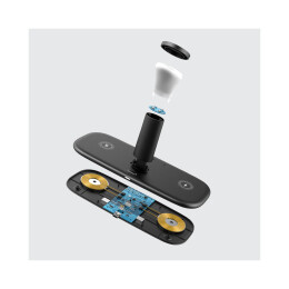 mid-oceangift Настольная беспроводная (15W) зарядная станция "Bridge" для часов, наушников, смартфонов, с лампой