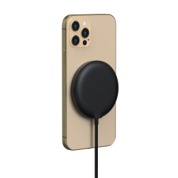 mid-oceangift Магнитное беспроводное (15W) зарядное устройство "Magic SOFTTOUCH", покрытие soft touch