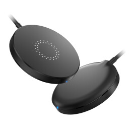 mid-oceangift Магнитное беспроводное (15W) зарядное устройство "Magic SOFTTOUCH", покрытие soft touch