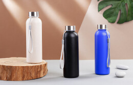 mid-oceangift Бутылка для воды "Natural" 600 мл натуральный