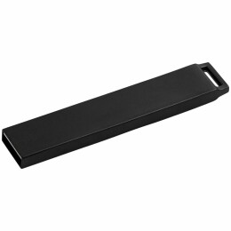 Indivo Флешка markBright Black с синей подсветкой, 32 Гб