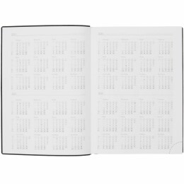 Контекст Ежедневник Vivian, недатированный, черный