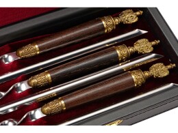 Разное Набор шампуров "Россия"