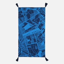 сделано в России Плед на заказ Tricksy Net Light, S, полушерсть