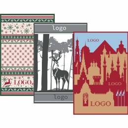 сделано в России Плед на заказ Tricksy Net, 3 цвета, М, акрил