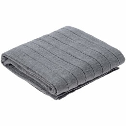 Very Marque Плед Pluma, темно-серый (графит)