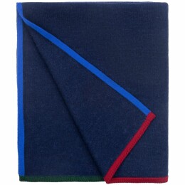 Very Marque Плед Frontier, темно-синий