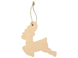 Разное Подвеска деревянная «Рождественский олень»