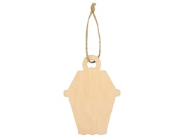 Разное Подвеска деревянная «Новогодний фонарик»