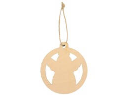 Разное Подвеска деревянная «Рождественский ангел»