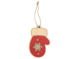 Разное Подвеска деревянная «Новогодняя варежка»