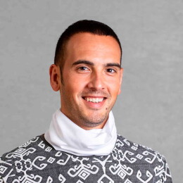 Happy Gifts Extra Шарф-бандана NICAL, белый, 48 x 26 см, антибактериальный полиэстер