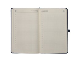 Enote Ежедневник недатированный Starry , А5, серый, кремовый блок