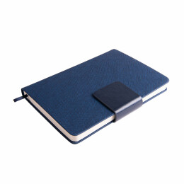 Enote Ежедневник недатированный Mod, А5, темно-синий, кремовый блок