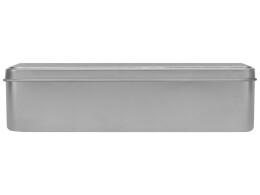 Разное Коробка прямоугольная, серебристый