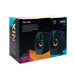 HIPER Колонки игровые HIPER FENIX, черный