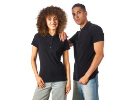 US Basic Рубашка поло "First N" женская, черный