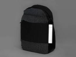 Разное Светоотражающий брелок Reflector, серебристый/черный