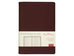 Bruno Visconti Еженедельник недатированный А5 «Concept», бордовый