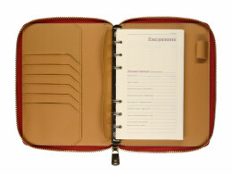 Bruno Visconti ЕЖЕДНЕВНИК недатированный А5- "RIVIERA. CLASSIC" (КРАСНЫЙ)