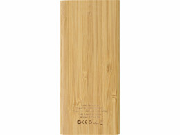 Разное Внешний беспроводной аккумулятор из бамбука "Bamboo Air", 10000 mAh