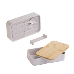 mid-oceangift Контейнер для ланча "Natural" с приборами